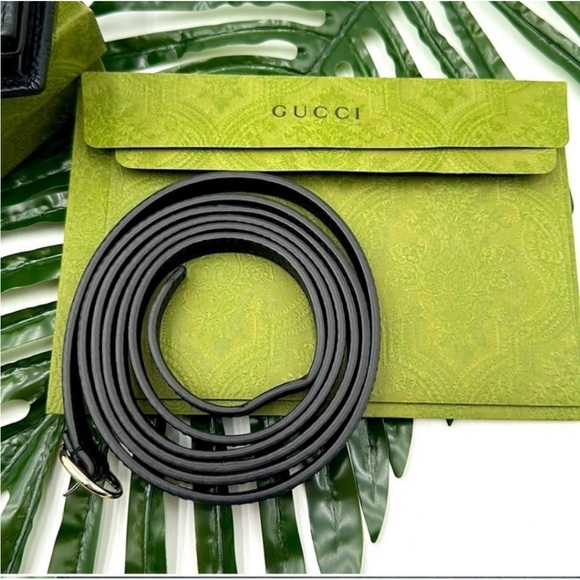 Gucci GG Micro mini Guccissima leather Crossbody wallet clutch bag NWOT - Picture 5 of 17